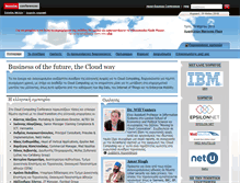 Tablet Screenshot of cloudforum.boussiasconferences.gr